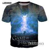 Game of Thrones T-Shirt Quinn and Dragon