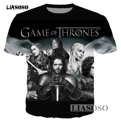 Game of Thrones T-Shirt Caracters