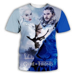 Game of Thrones T-Shirt Daneerys and Nightking